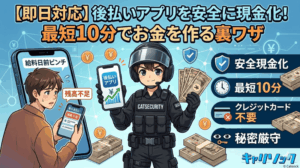 【即日対応】後払いアプリを安全に現金化！最短10分でお金を作る裏ワザ