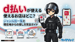 d払いが使えるお店はどこ?ジャンル別一覧と現在地からの探し方完全ガイド