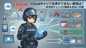 iCloudキャリア決済ができない原因は？状況別チェックと確実な支払い手順